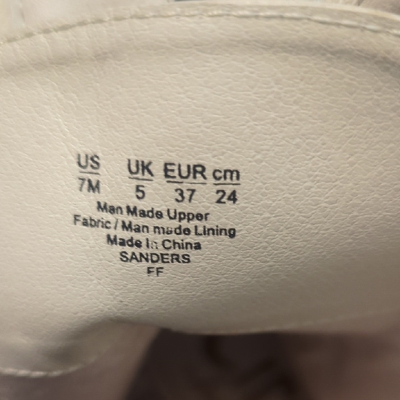 Circus by Sam Edelman Cream Combat Boots with Lace-Up Design - Picture 8 of 9